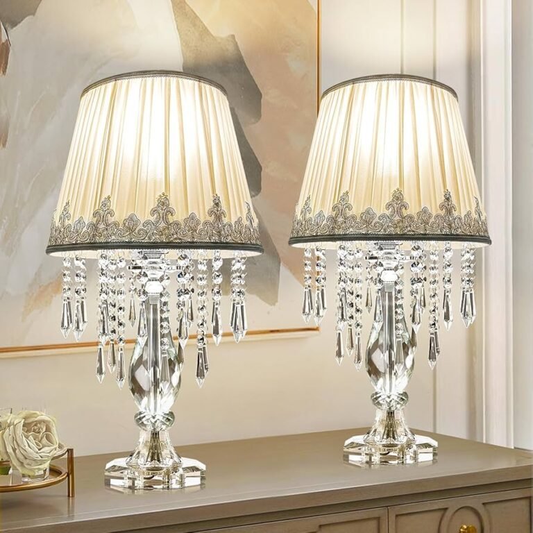Crystal & Designer Table Lamps - Premium Lighting Collection