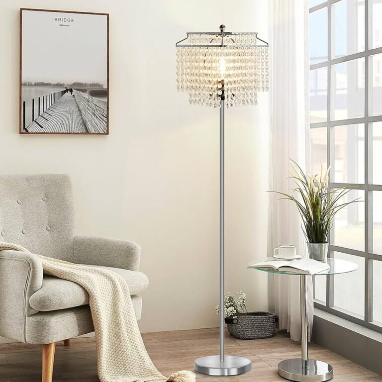 Modern & Crystal Floor Lamps - Elegant Home Lighting Solutions