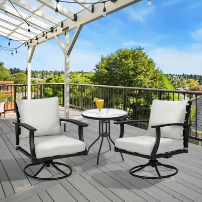 Tahari Home Outdoor Cushions - Patio & Deep Seat Comfort Collection