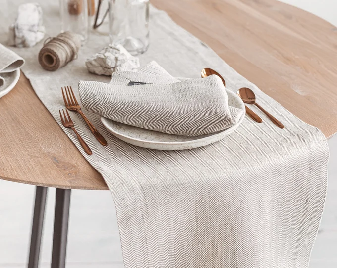 Tahari Tablecloth Collection Premium Table Linens, Runners & Placemats