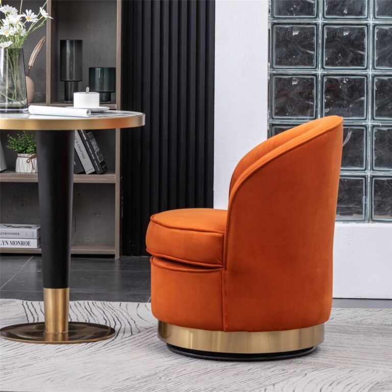 Upholstered Swivel Accent Chairs - Premium Rotating Seating Solutions